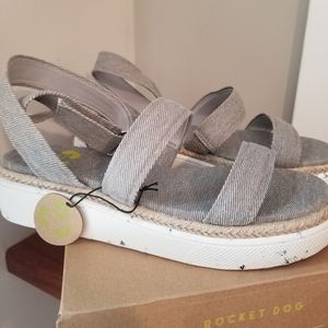 Franki Grey Rocket Dog Recycled Sandal